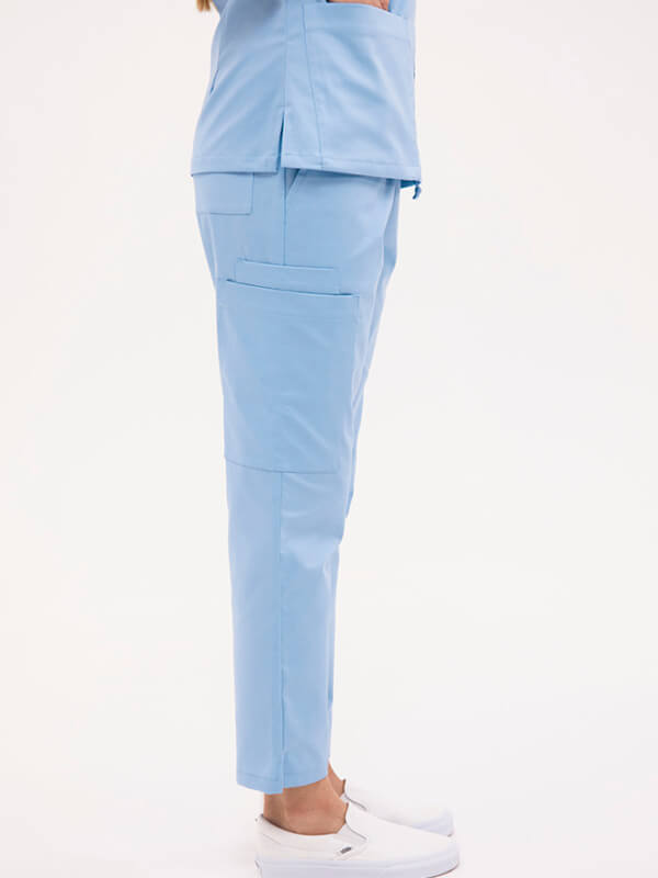 Spodnie medyczne damskie Classic Baby Blue